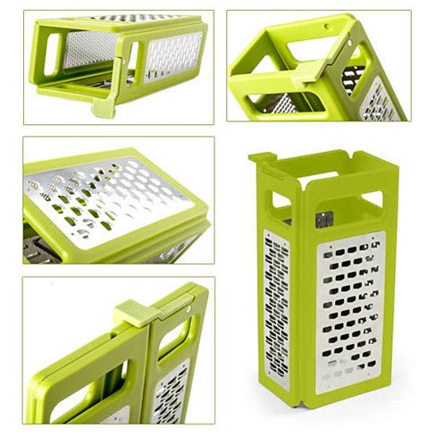 Space Saver 4 in 1 Foldable Slicer and Grater - Drakoi Marketplace