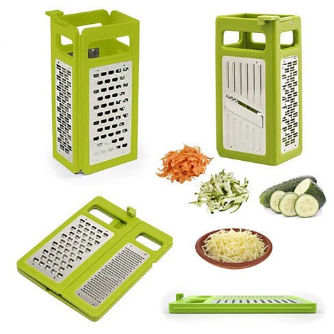 Space Saver 4 in 1 Foldable Slicer and Grater - Drakoi Marketplace