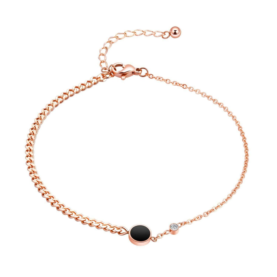 Stainless Steel Rose Gold Bracelet for Anklet - Drakoi Marketplace