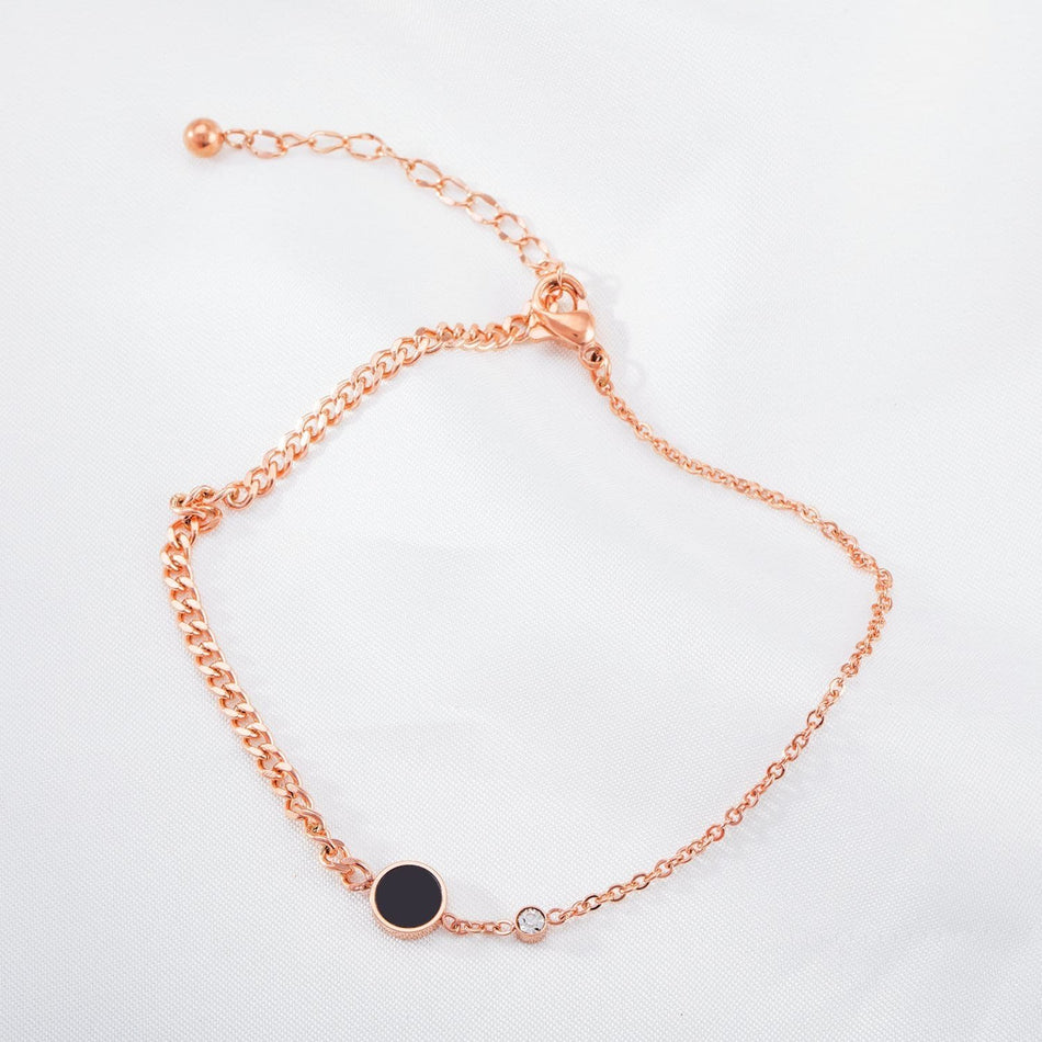 Stainless Steel Rose Gold Bracelet for Anklet - Drakoi Marketplace