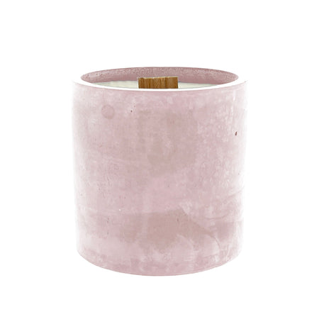 Stone Candle & Wildflower Planter | Summer Collection - Drakoi Marketplace