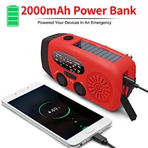 Storm Safe Emergency AM/FM/NOAA Weather Band Radio With Solar Flash Light And Built-in Phone Charger - Drakoi Marketplace