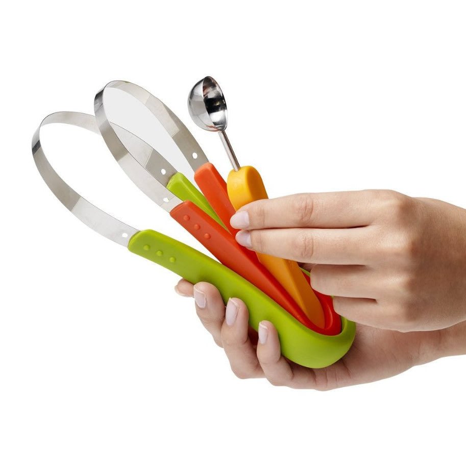 SUPER SCOOPER Your 3 In 1 Fruit Scooper & Melon Baller - Drakoi Marketplace