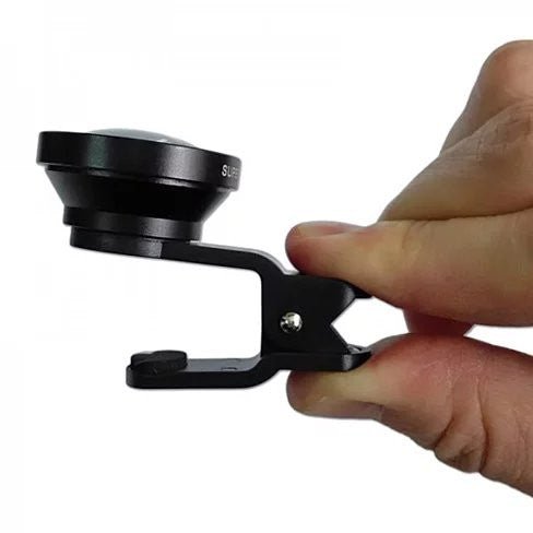 SUPER WIDE Clip and Snap Lens for iPhone and any Smartphone - Drakoi Marketplace