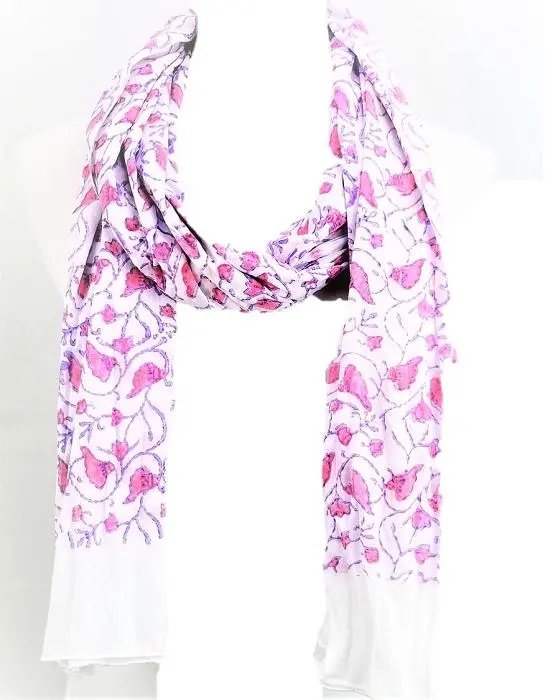 Survivor Karuna Floral Fashion Scarf - Drakoi Marketplace