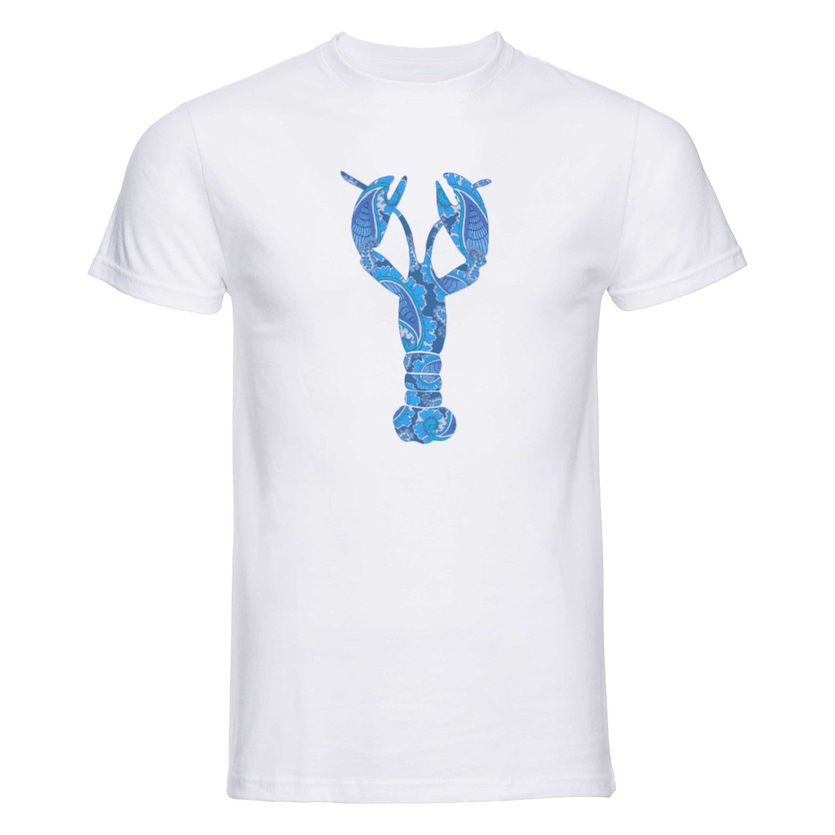 T-Shirt Big Blue Lobster Black - Drakoi Marketplace