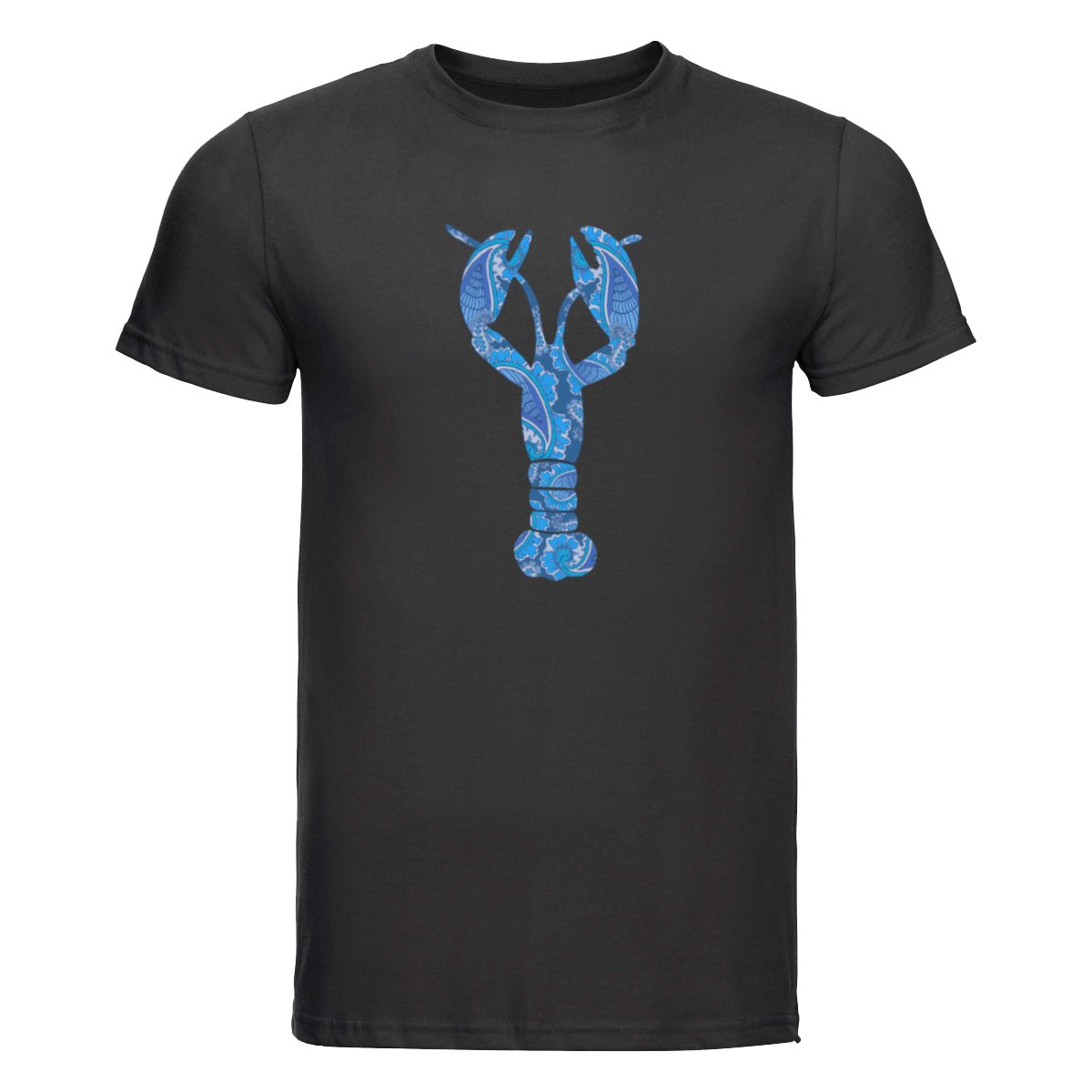 T-Shirt Big Blue Lobster White - Drakoi Marketplace