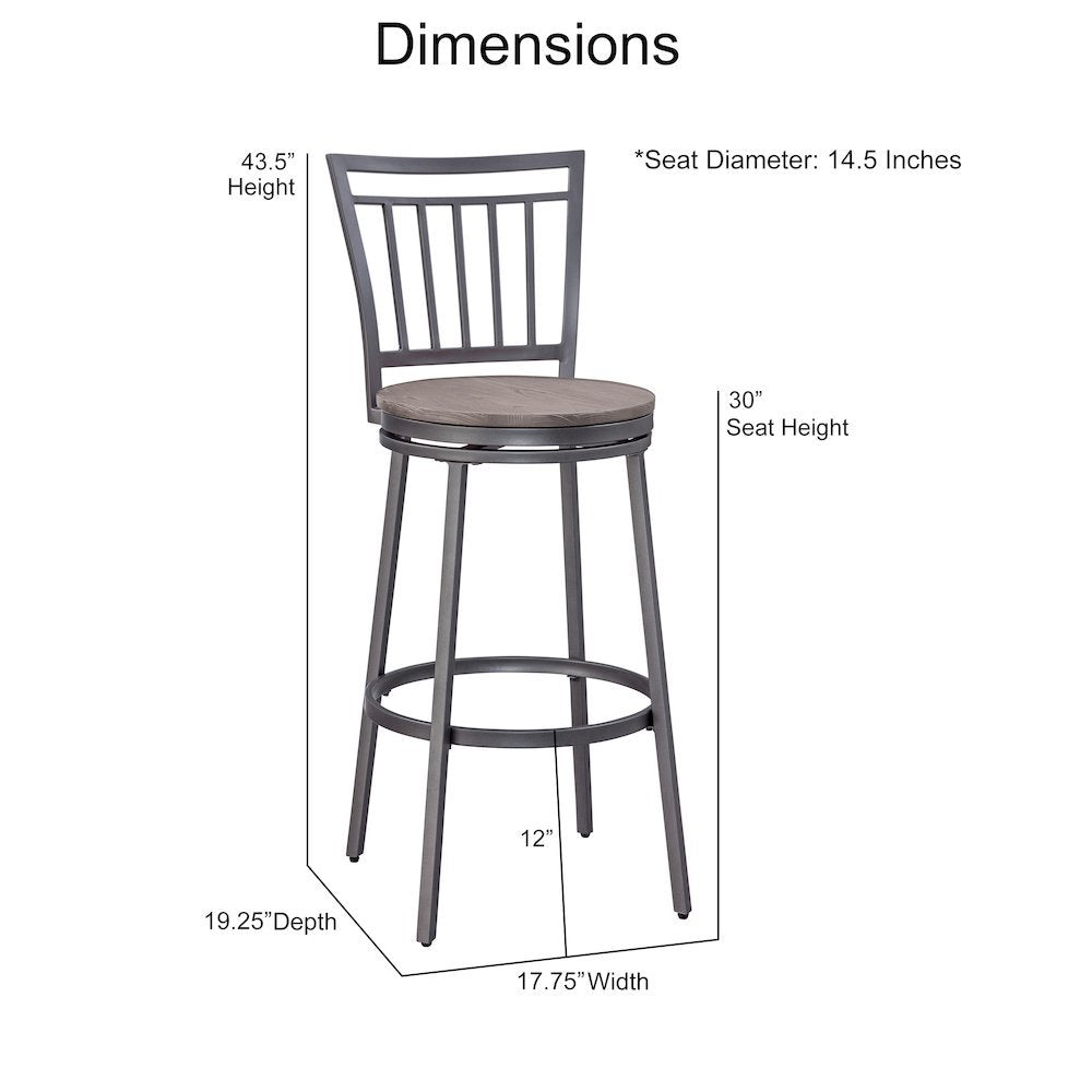 Talia Bar Stool - Drakoi Marketplace