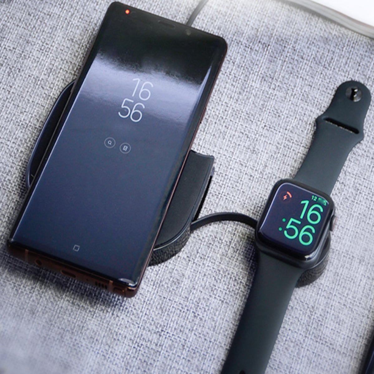 Teamwork 2 In 1 Wireless Phone And Apple Watch Charger - Drakoi Marketplace