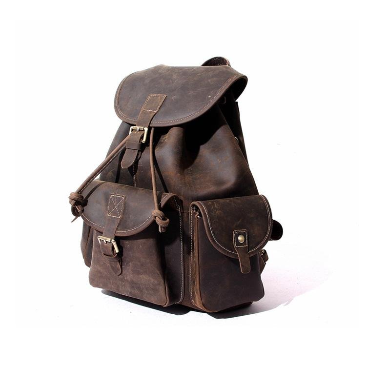 The Asmund Backpack | Genuine Leather Rucksack - Drakoi Marketplace