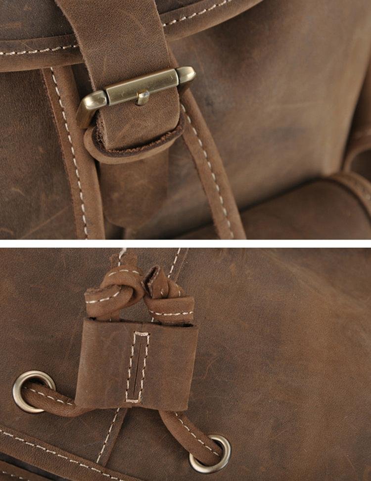 The Asmund Backpack | Genuine Leather Rucksack - Drakoi Marketplace