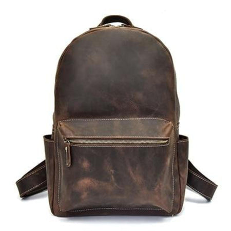 The Calder Backpack | Handcrafted Leather Backpack - Drakoi Marketplace