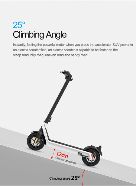 The Commuta Pro Max Electric Foldable Scooter - 75km Range and 40kmh Max Speed. - ships from Germany - Drakoi Marketplace