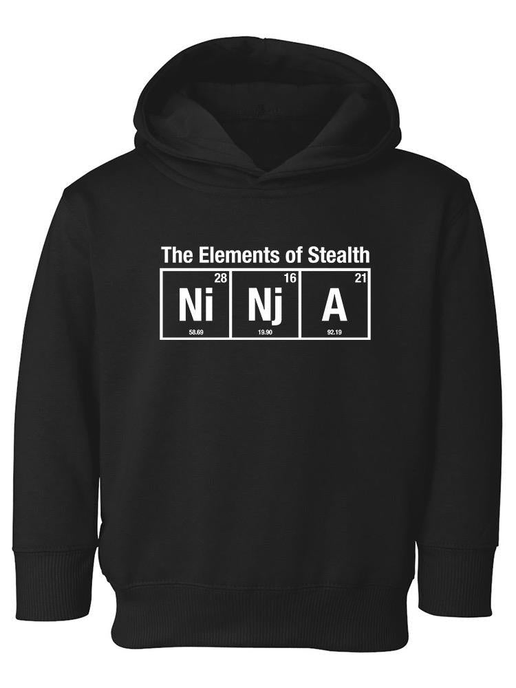 The Elements Of Stealth Hoodie -SmartPrintsInk Designs - Drakoi Marketplace