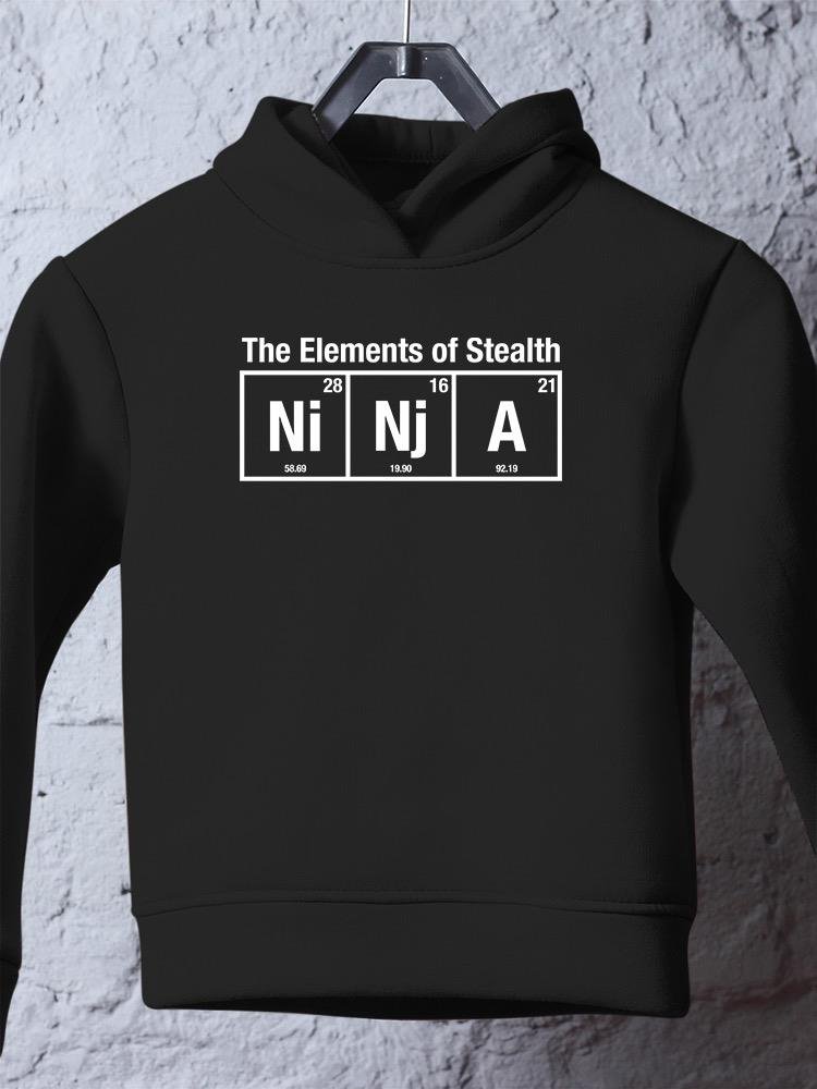 The Elements Of Stealth Hoodie -SmartPrintsInk Designs - Drakoi Marketplace