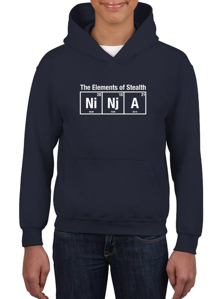 The Elements Of Stealth Hoodie -SmartPrintsInk Designs - Drakoi Marketplace