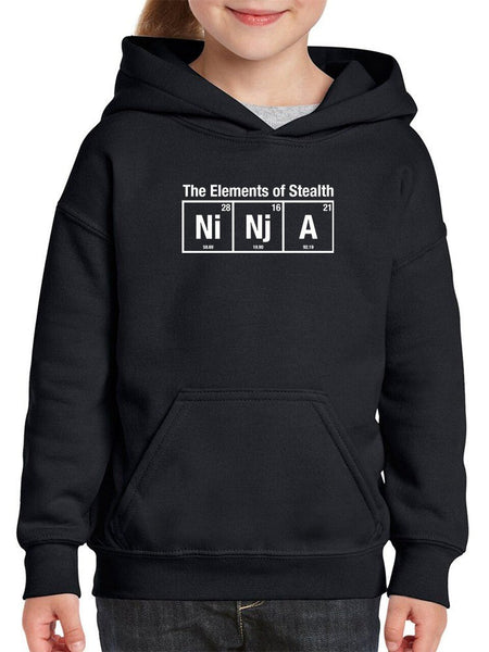 The Elements Of Stealth Hoodie -SmartPrintsInk Designs - Drakoi Marketplace