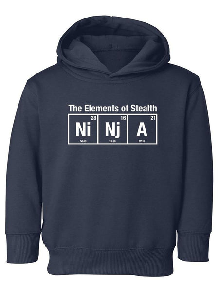 The Elements Of Stealth Hoodie -SmartPrintsInk Designs - Drakoi Marketplace