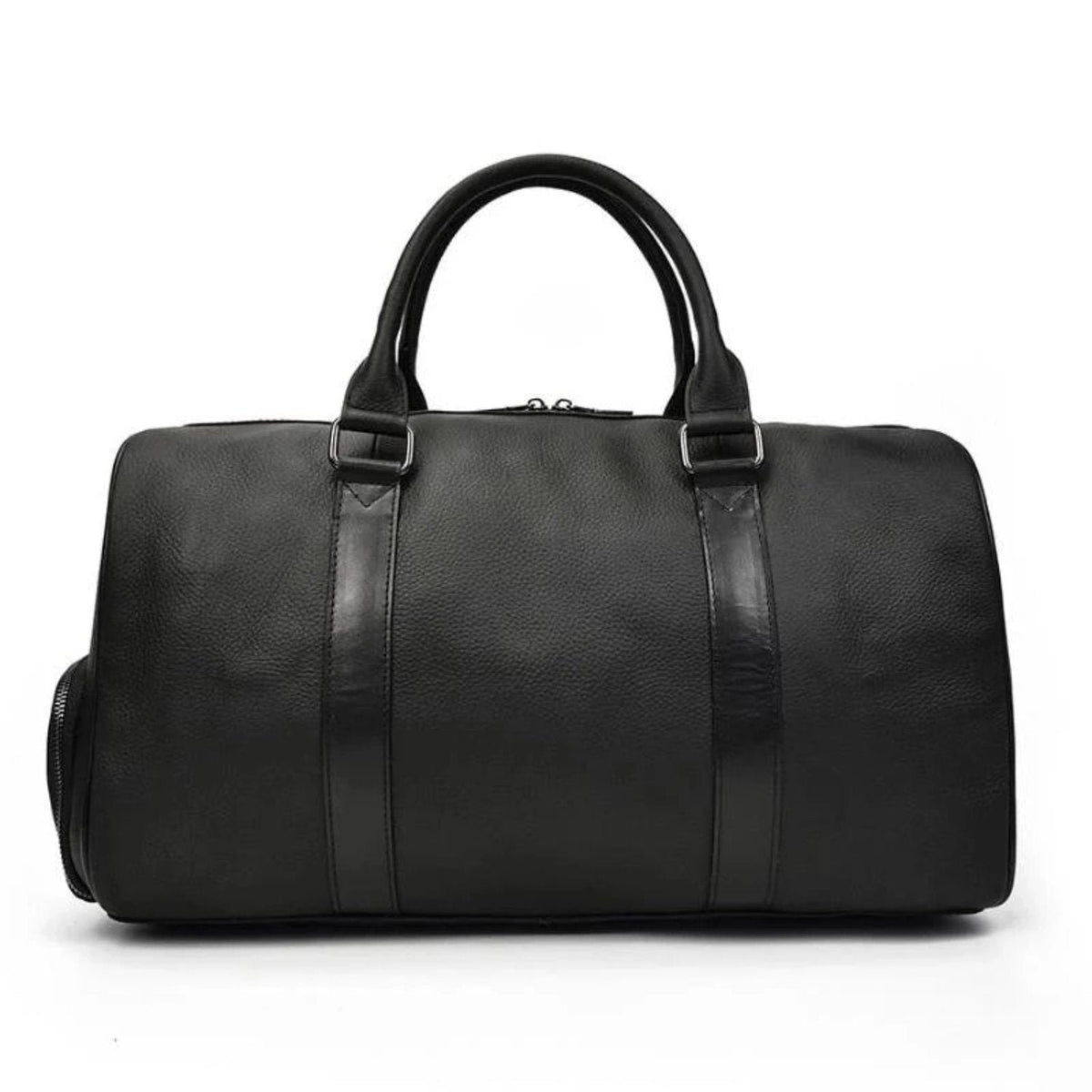 The Endre Weekender | Vintage Leather Duffle Bag - Drakoi Marketplace