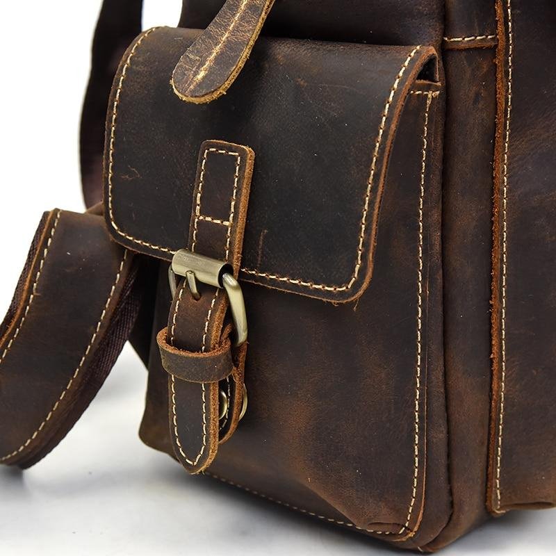 The Freja Backpack | Handcrafted Leather Backpack - Drakoi Marketplace