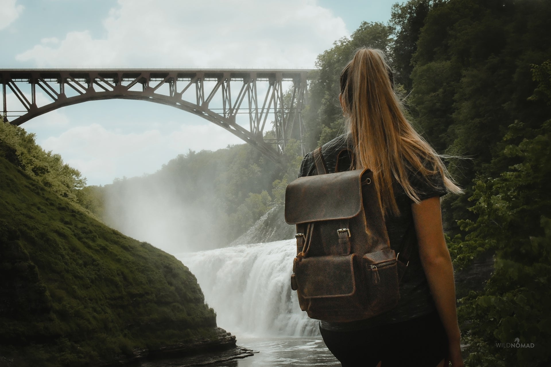 The Hagen Backpack | Vintage Leather Backpack - Drakoi Marketplace