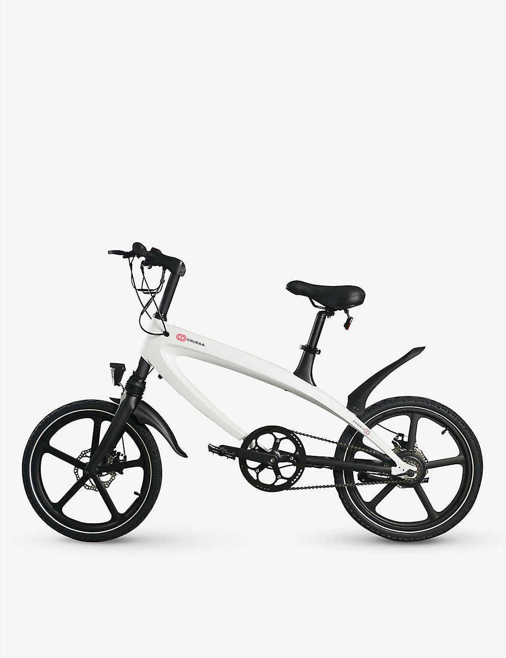 The Official Racing White E-Bike with Built-in Speakers & Bluetooth (Range up to 60km) - Drakoi Marketplace