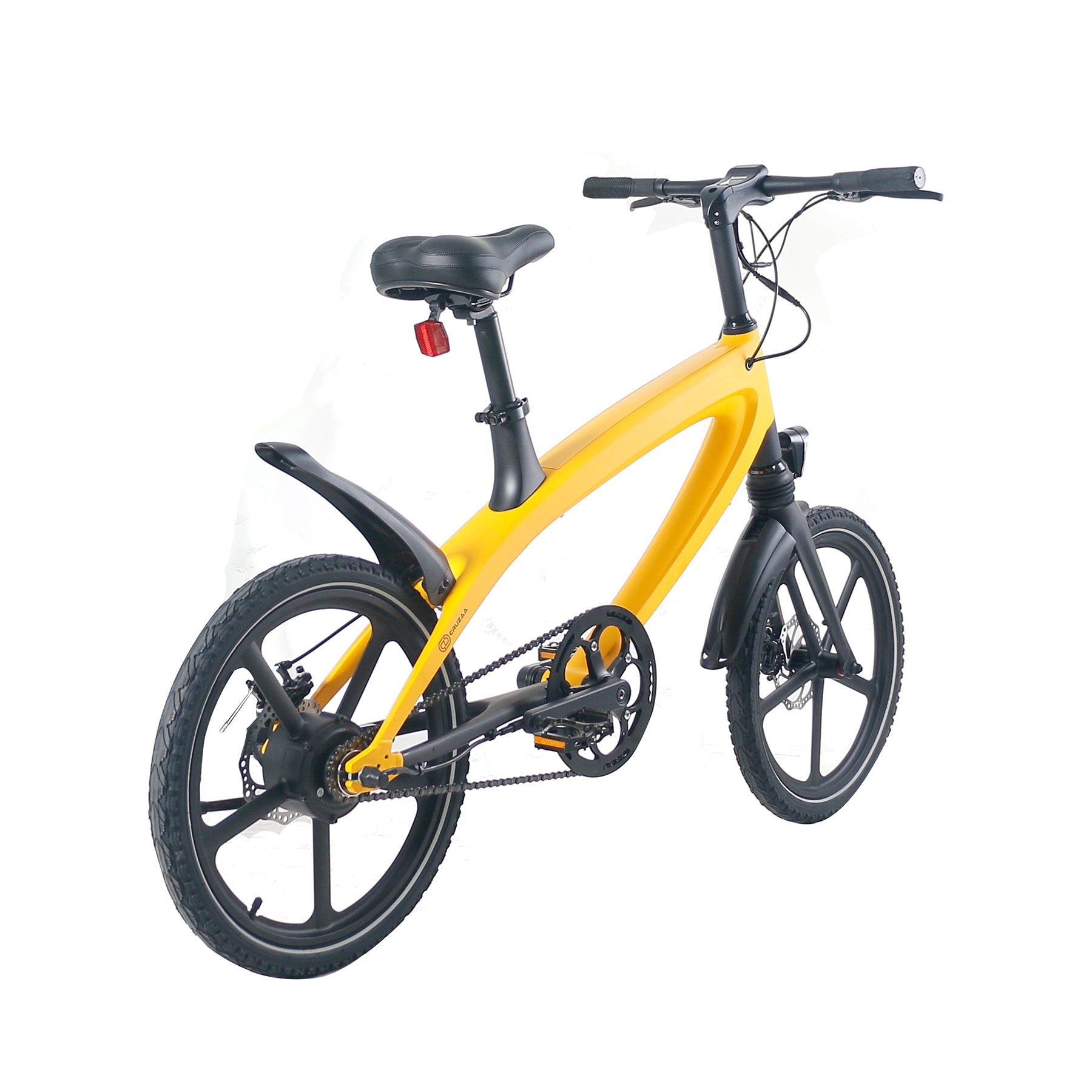 The Official Solar Beam Yellow E-Bike with Built-in Speakers & Bluetooth (Range up to 60km) - Drakoi Marketplace