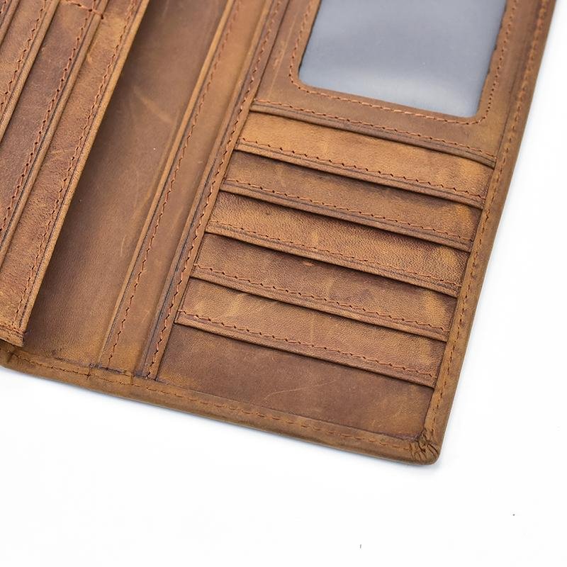 The Pathfinder Bifold Wallet | Genuine Leather Pocket Book - Drakoi Marketplace