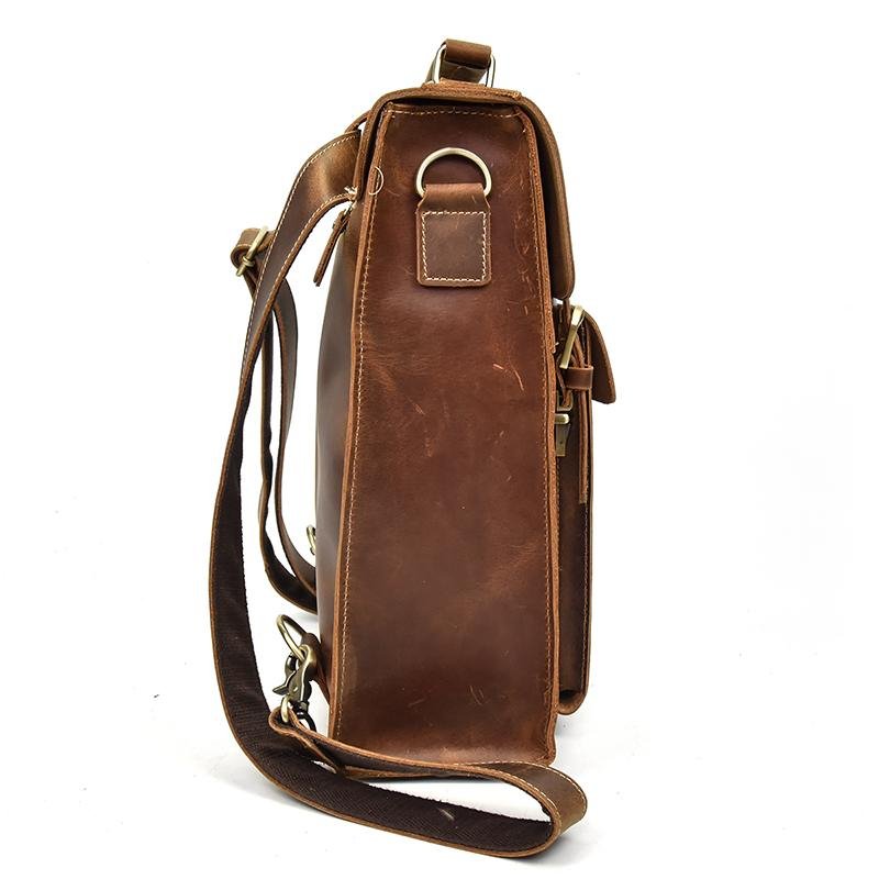 The Vali Backpack | Handmade Vintage Leather - Drakoi Marketplace