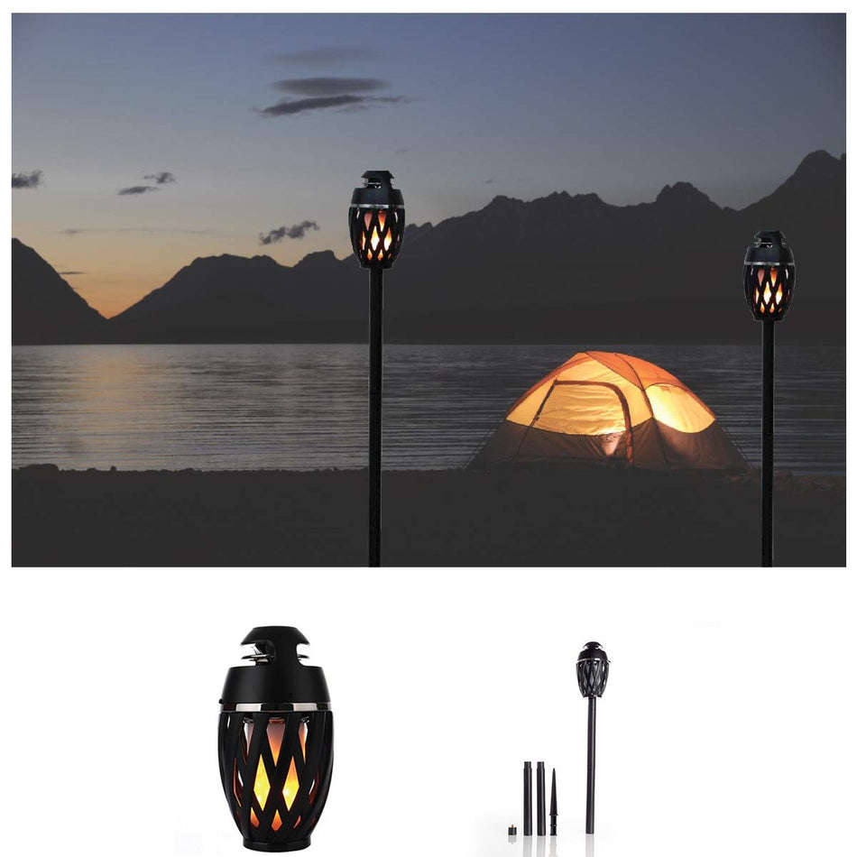 Tiki Tiki To To Outdoor LED Torch With Bluetooth Speaker - Drakoi Marketplace