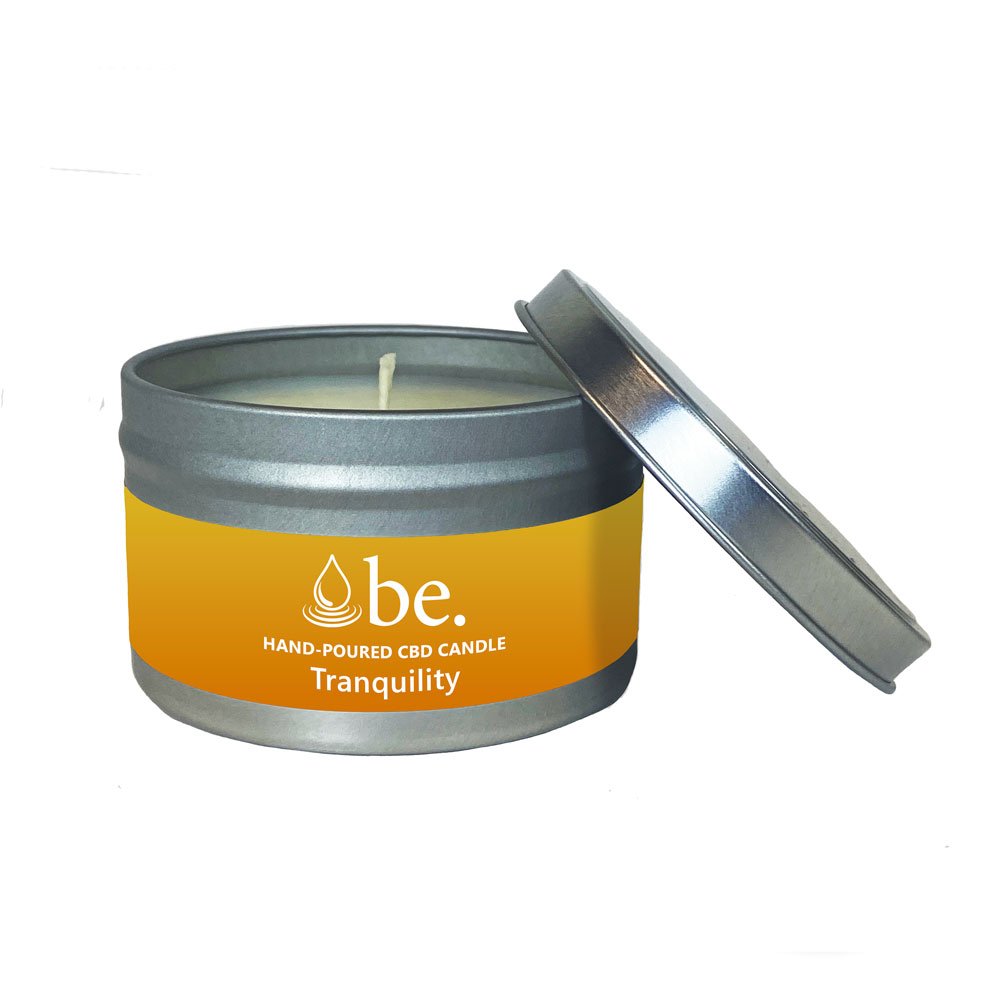 Tranquility CBD Candle | 550mg - 700mg - Drakoi Marketplace