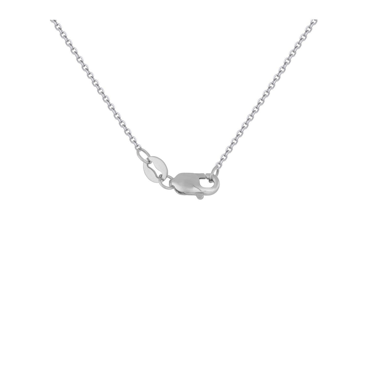 Triple Triangle Pendant with Diamonds in 14k White Gold (1/5 cttw) - Drakoi Marketplace