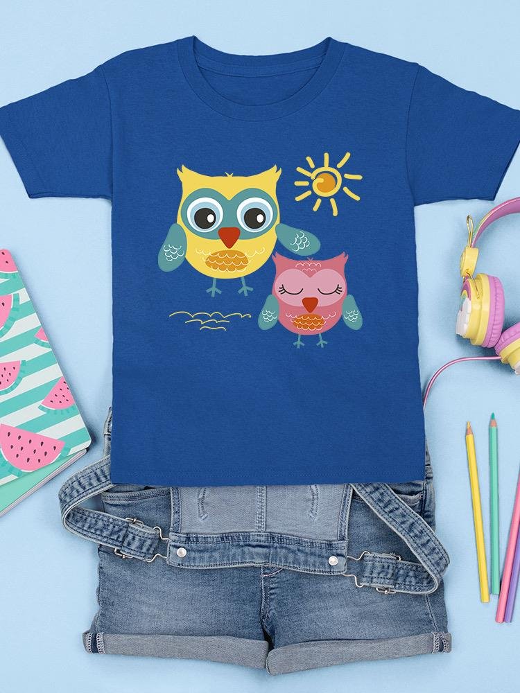 Two Cute Birds T-shirt -Image by Shutterstock - Drakoi Marketplace