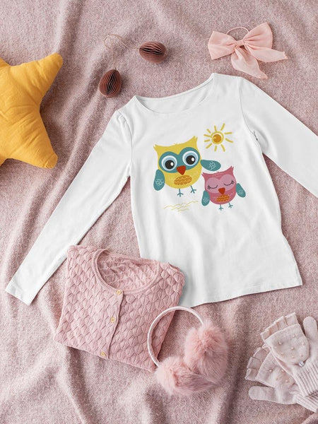 Two Cute Birds T-shirt -Image by Shutterstock - Drakoi Marketplace