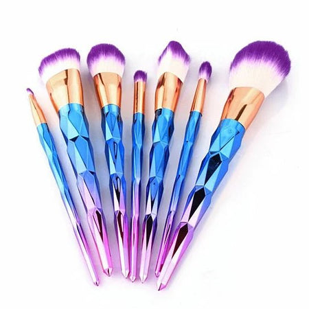 Unicorn Exotic Beauty Enhancer Cosmetic Brush Set Of 7 - Drakoi Marketplace