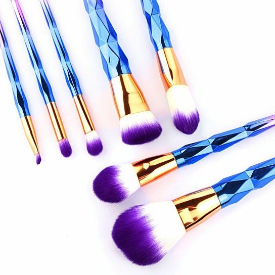 Unicorn Exotic Beauty Enhancer Cosmetic Brush Set Of 7 - Drakoi Marketplace