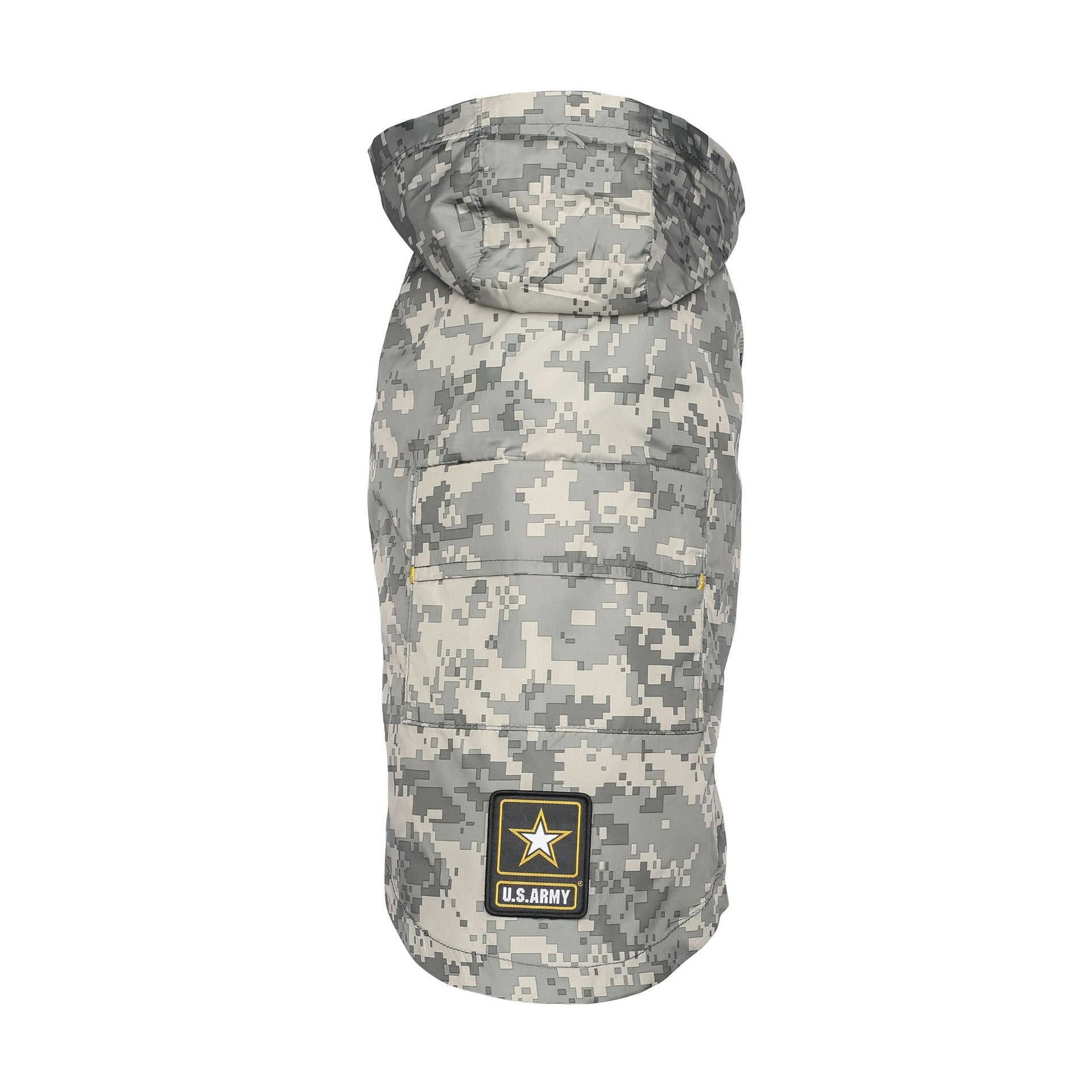 US Army Packable Dog Raincoat - Camo - Drakoi Marketplace