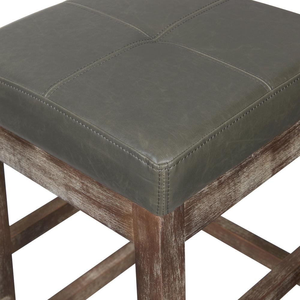 Valencia Bonded Leather Counter Stool - Drakoi Marketplace