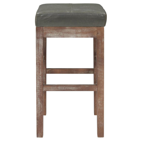 Valencia Bonded Leather Counter Stool - Drakoi Marketplace