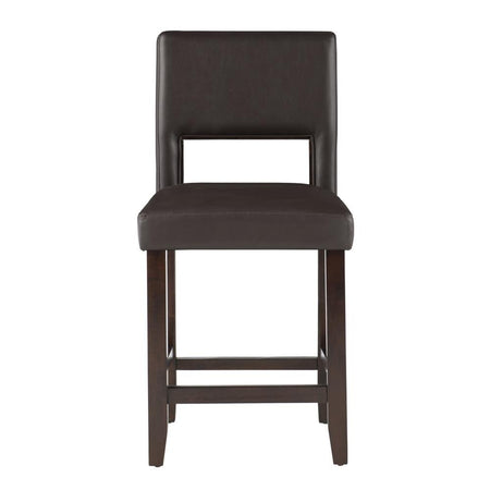 Vega Counter Stool Brown 24 - Drakoi Marketplace