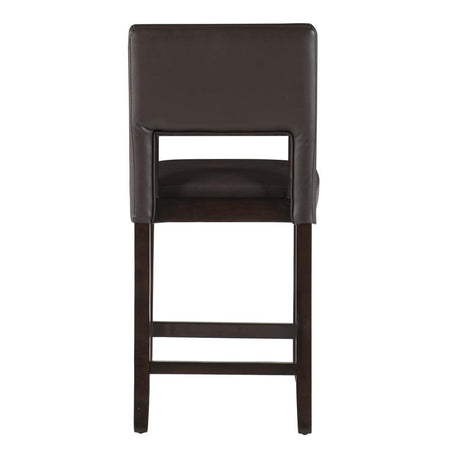 Vega Counter Stool Brown 24 - Drakoi Marketplace