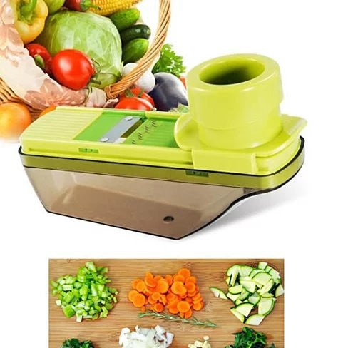 Veggie Lover's Compact Palm Sized Mini Grater and Veggie Slicer - Drakoi Marketplace