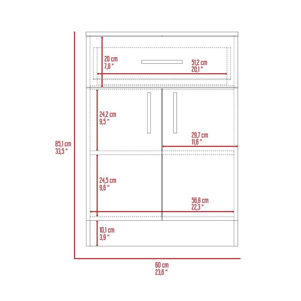 Victoria 2 Pcs Kitchen Set, Syros Kitchen Island Cart + Pantry Cabinet - Drakoi Marketplace