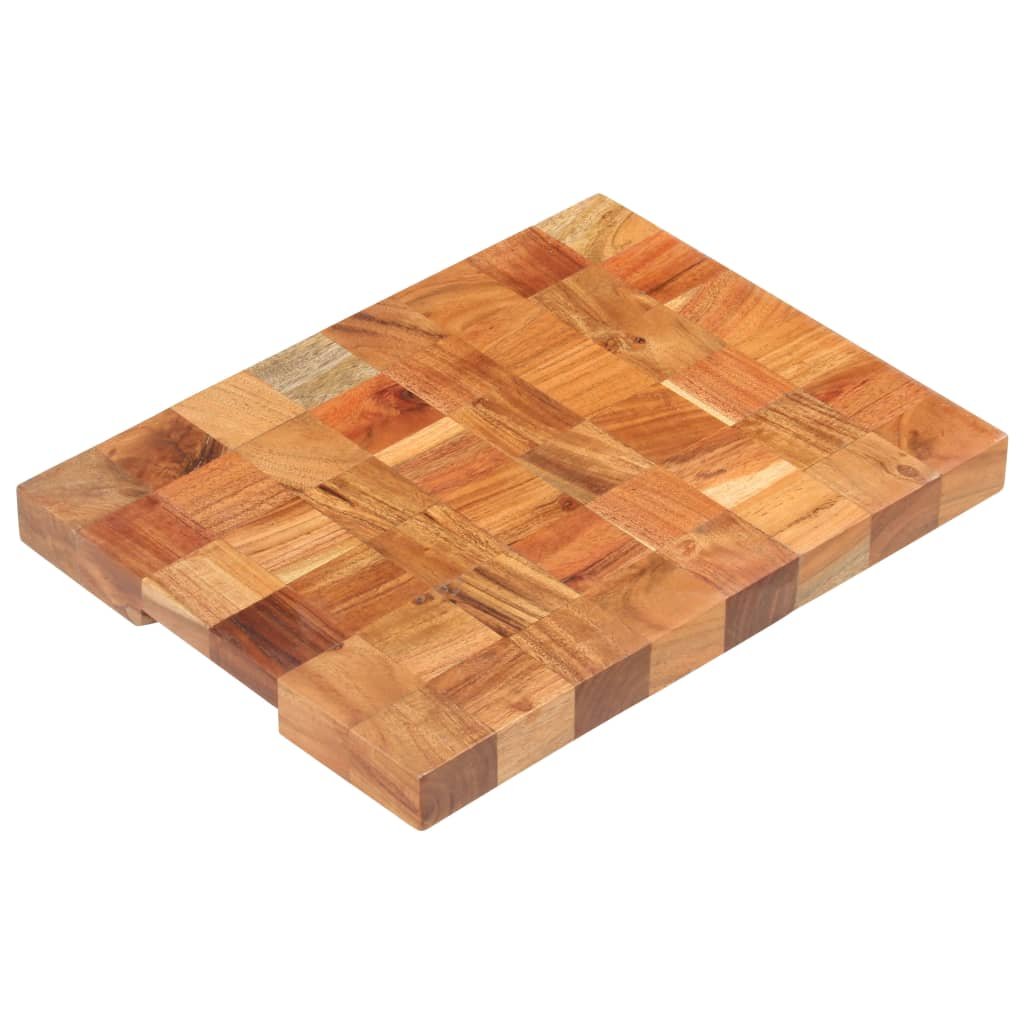 vidaXL Chopping Board 15.7"x11.8"x1.5" Solid Acacia Wood - Drakoi Marketplace