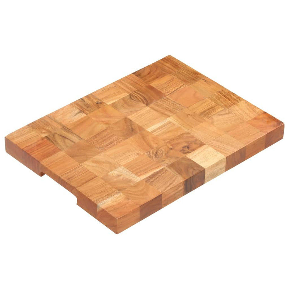 vidaXL Chopping Board 15.7"x11.8"x1.5" Solid Acacia Wood - Drakoi Marketplace