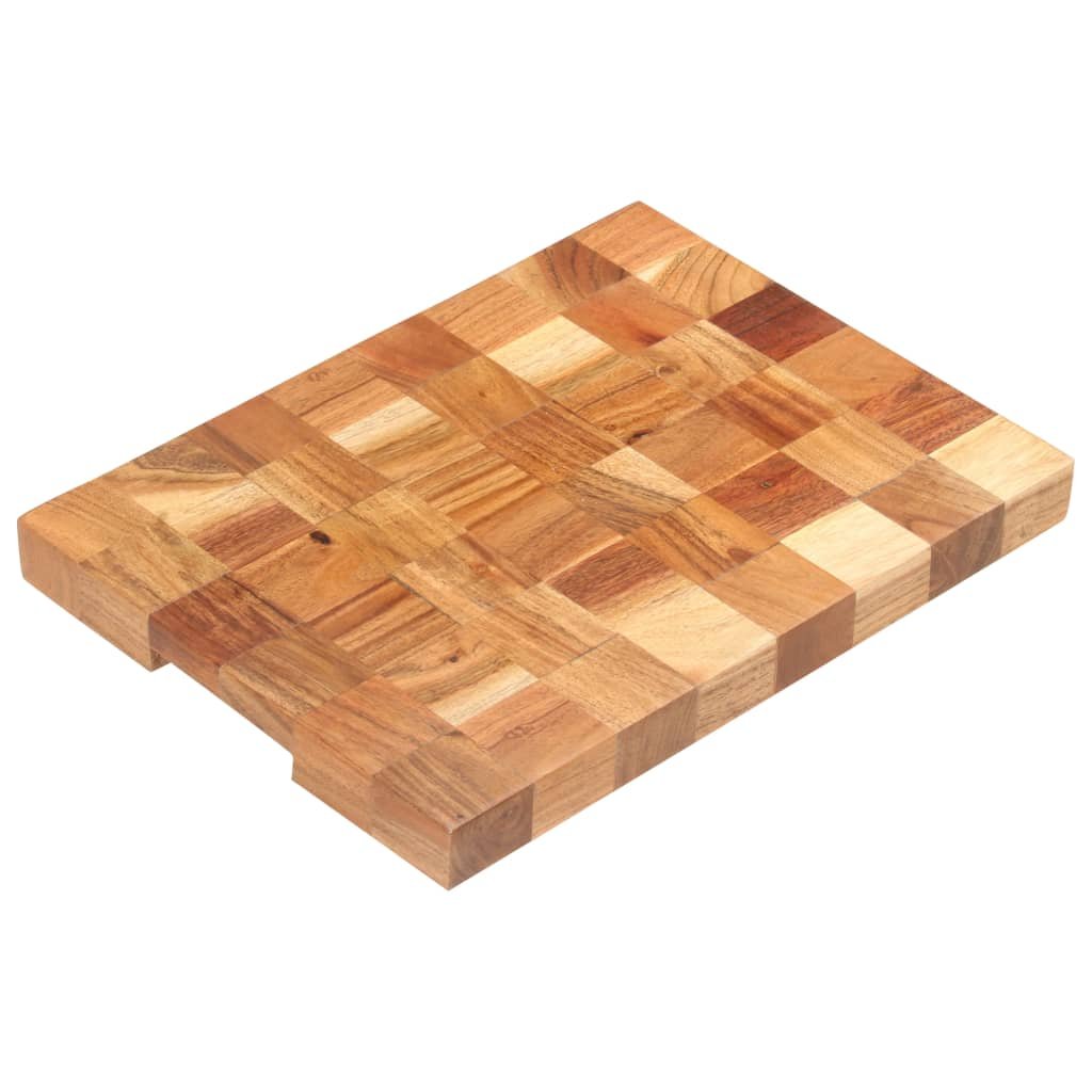 vidaXL Chopping Board 15.7"x11.8"x1.5" Solid Acacia Wood - Drakoi Marketplace