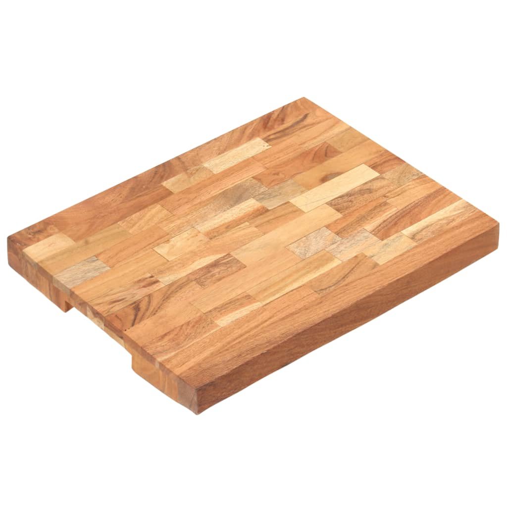 vidaXL Chopping Board 15.7"x11.8"x1.6" Solid Acacia Wood - Drakoi Marketplace