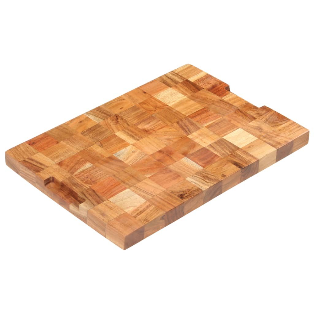 vidaXL Chopping Board 19.7"x13.4"x1.5" Solid Wood Acacia - Drakoi Marketplace