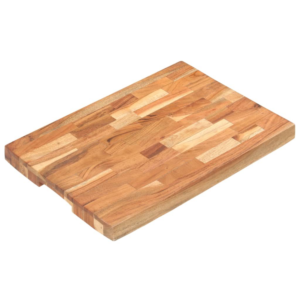 vidaXL Chopping Board 19.7"x13.8"x1.6" Solid Acacia Wood - Drakoi Marketplace