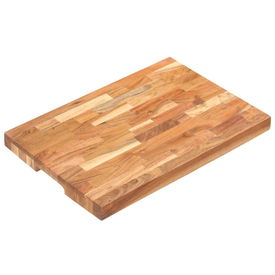 vidaXL Chopping Board 19.7"x13.8"x1.6" Solid Acacia Wood - Drakoi Marketplace